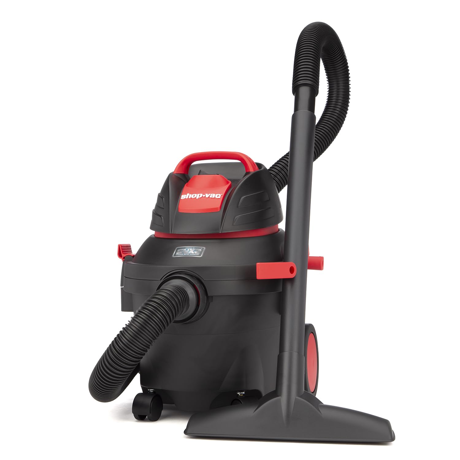 4 Gallon Shop-Vac 5.5 HP Wet/Dry Vacuum with SVX2 Motor, 1.5" Lock-On Hose, 20 Ft Power Cord, Blower Port, Floor & Utility Nozzles, Filters, Ideal for Garage, Shop & Workshop Use