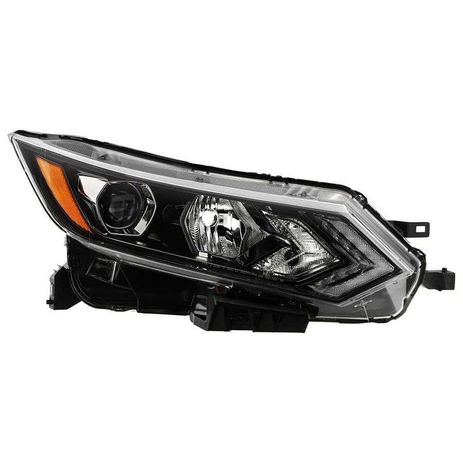Nissan Rogue Sport 20-22 Spyder (OE) Halogen w/LED DRL Projector Headlight - OE Black Right