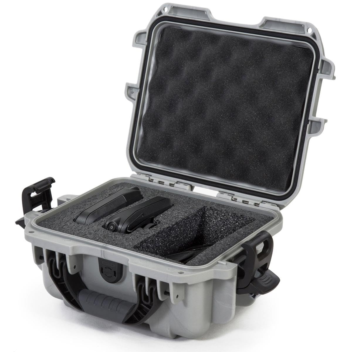Waterproof Nanuk 905 Hard Case with Foam Insert - Silver
