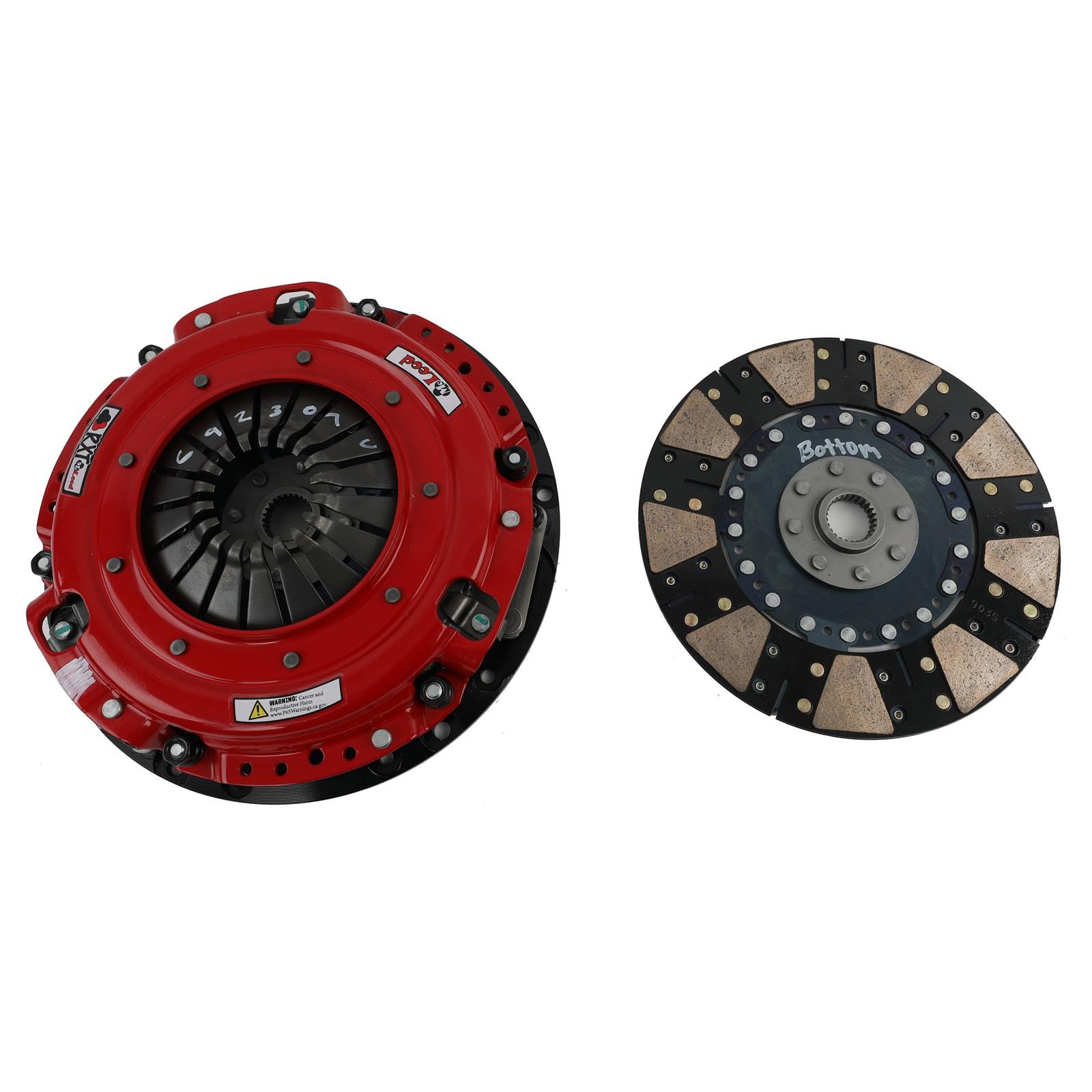 Mustang McLeod RXT Clutch. 1-1/8in X 26 Spline With Cable Linkage (6923-07C)