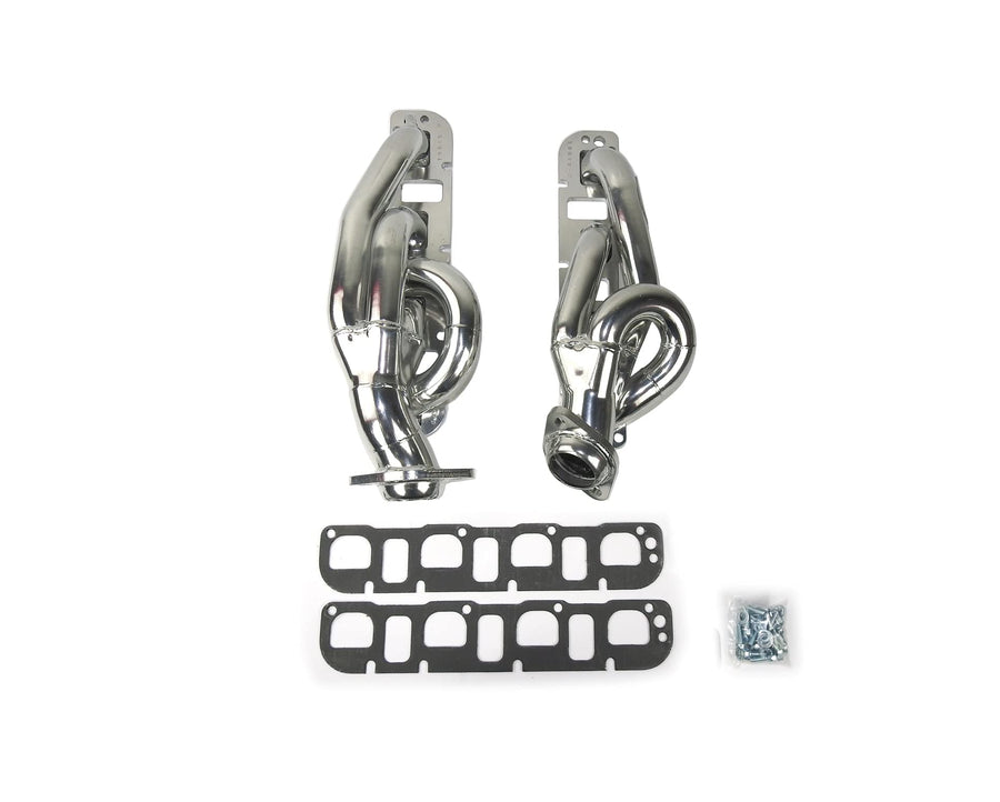1-5/8" JBA Shorty Stainless Steel Silver Ceramic Exhaust Header for Ram 5.7L Hemi 2500 4WD 1500