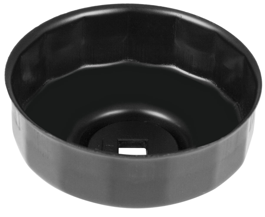 W54068 Performance Tool 80mm, 15 Flutes Steel Oil Filter Wrench for 3/8-Inch Drive Tool, Multiple Brands Compatible