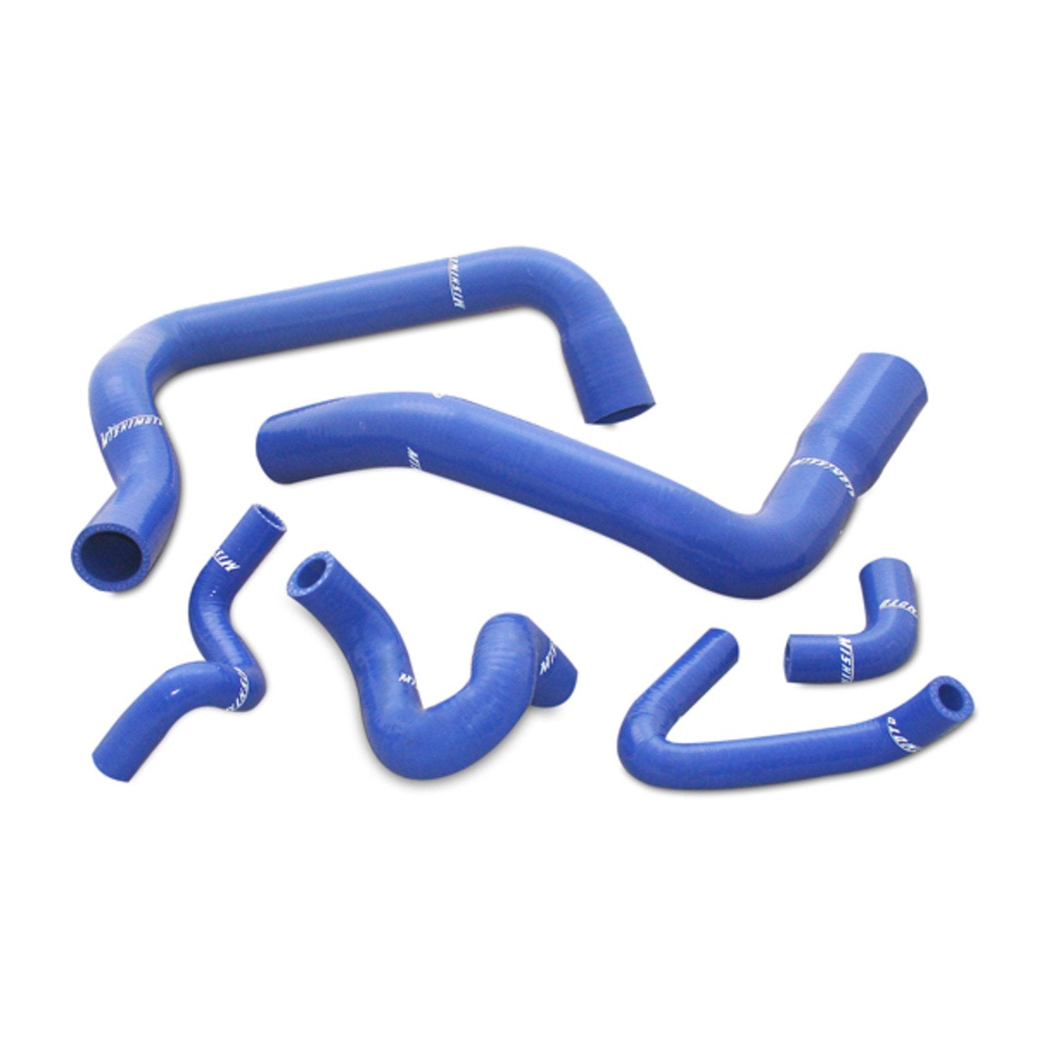 Mishimoto Silicone Radiator Hose Kit MMHOSE-MUS-86BL Fits Ford Mustang GT Cobra 1986-1993 Blue