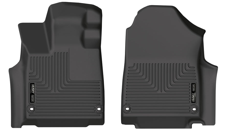 Weatherbeater Husky Liners Floor Mats | Fits 2022-2025 Acura MDX | Front Row, 1-pc Black - 15711