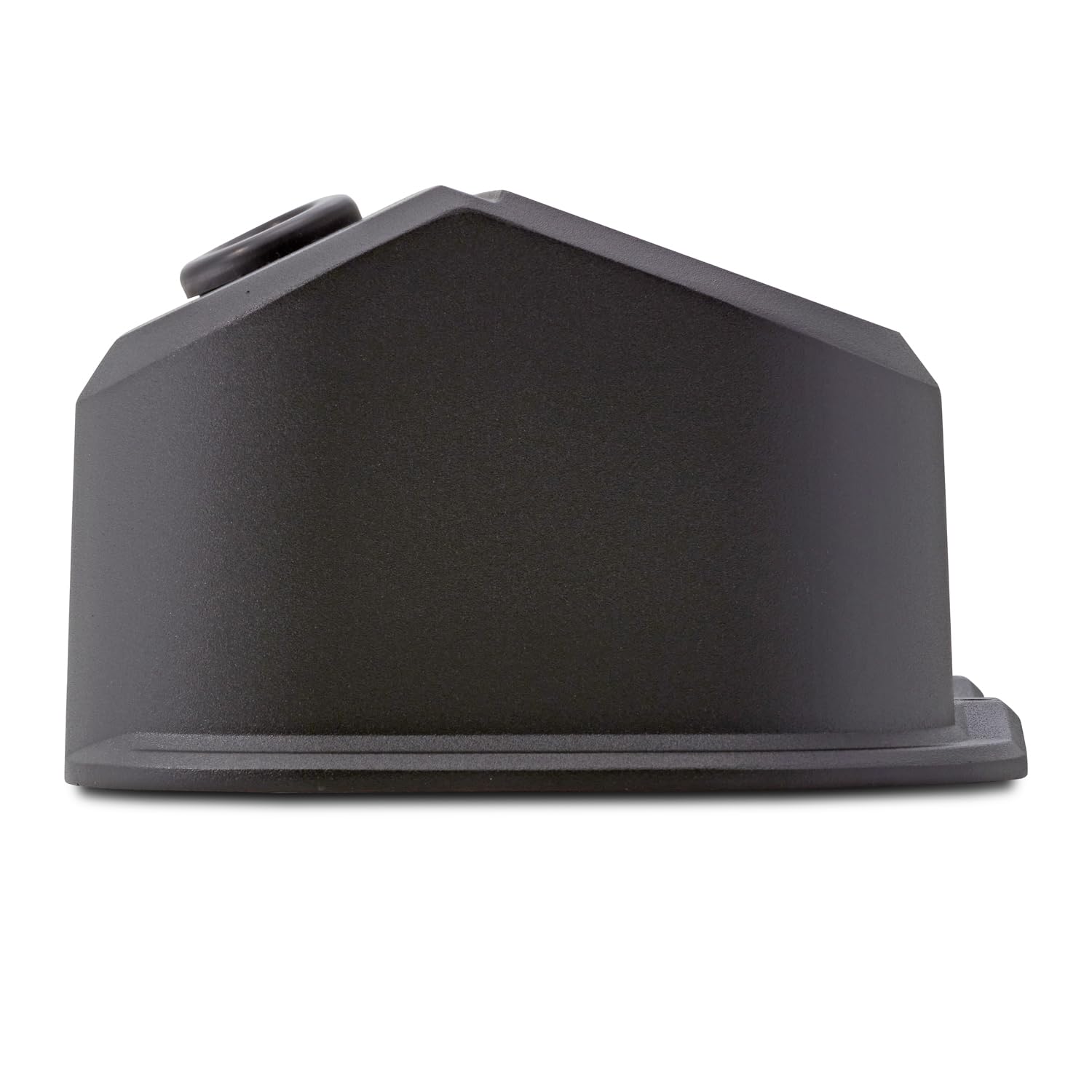 Proform Slant-Edge Valve Cover, Tall, Baffled, Breather Hole, Recessed Chevrolet Logo, Aluminum, Black Crinkle Powder Coat