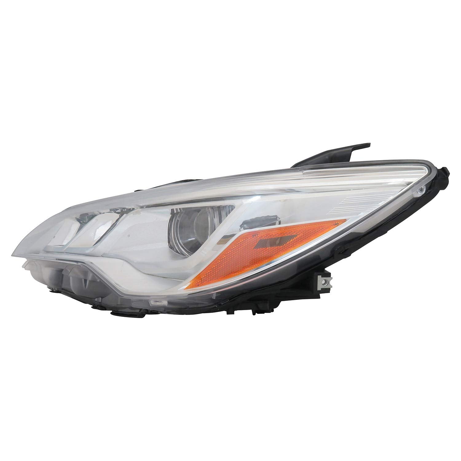 Left TYC Headlight Assembly Compatible with 2015-2017 Toyota Camry