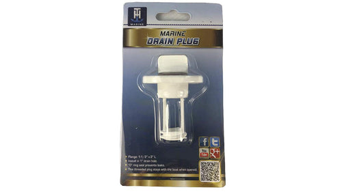 Marine DP2DP White Th Drain Plug