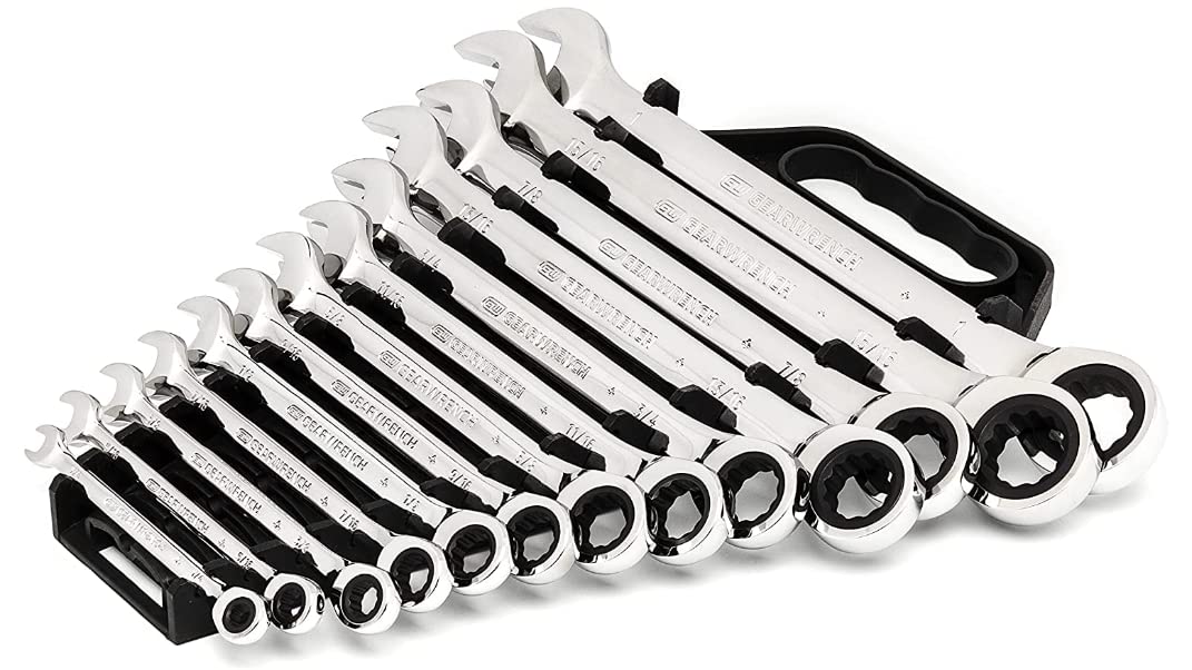 12 Point GEARWRENCH Ratcheting Combination Wrench Set 13 Piece SAE | 9312