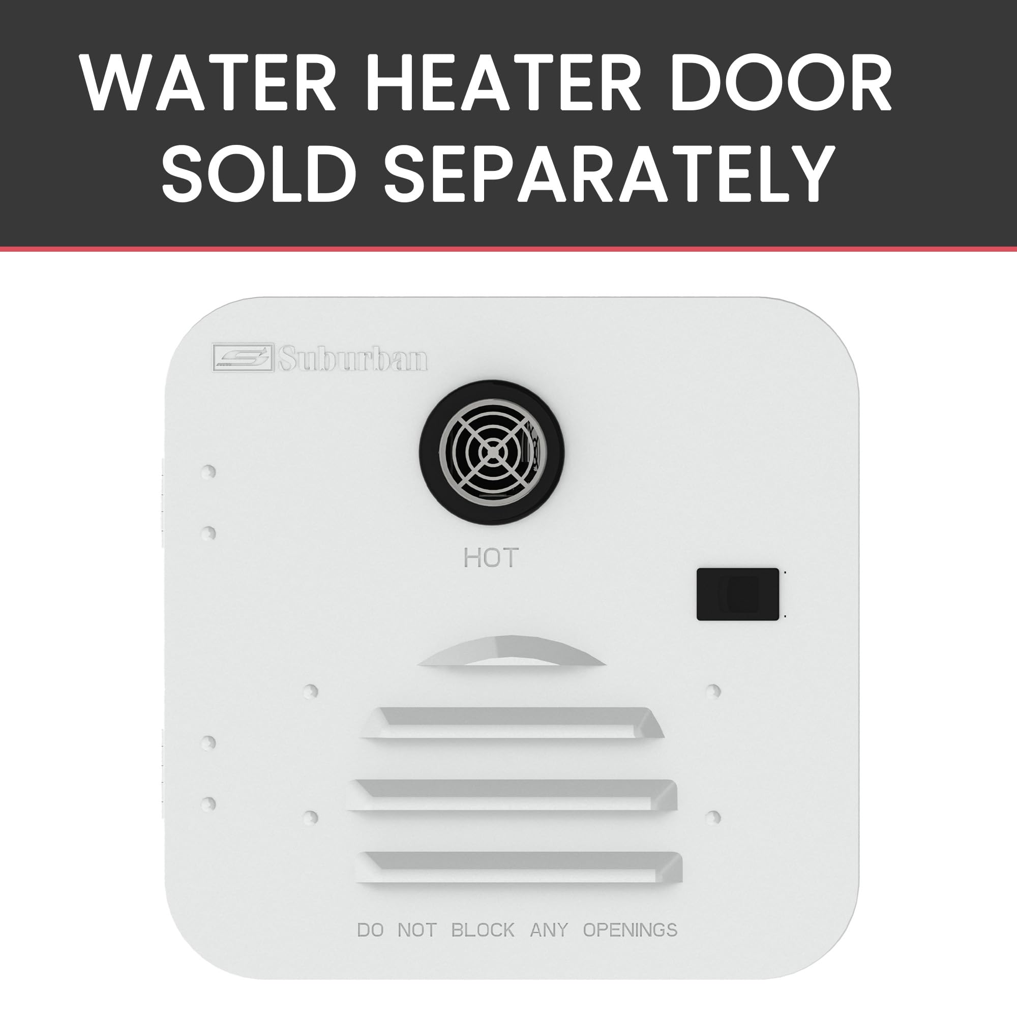 42,000 BTU Suburban RV Tankless Water Heater - Endless Hot Water Supply, Energy Saving, Digital User Control Center, Designed for Safety, Freeze Protection (ST-42)