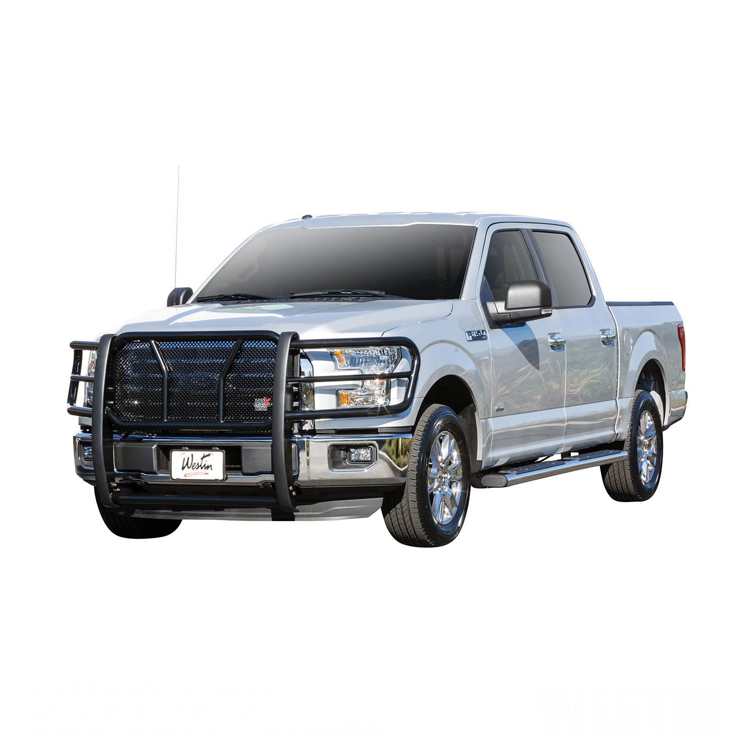 Westin HDX 57-2365 Grille Guard 1-Piece fits 2008-2010 F250 F350 F450 F550HD Super Duty