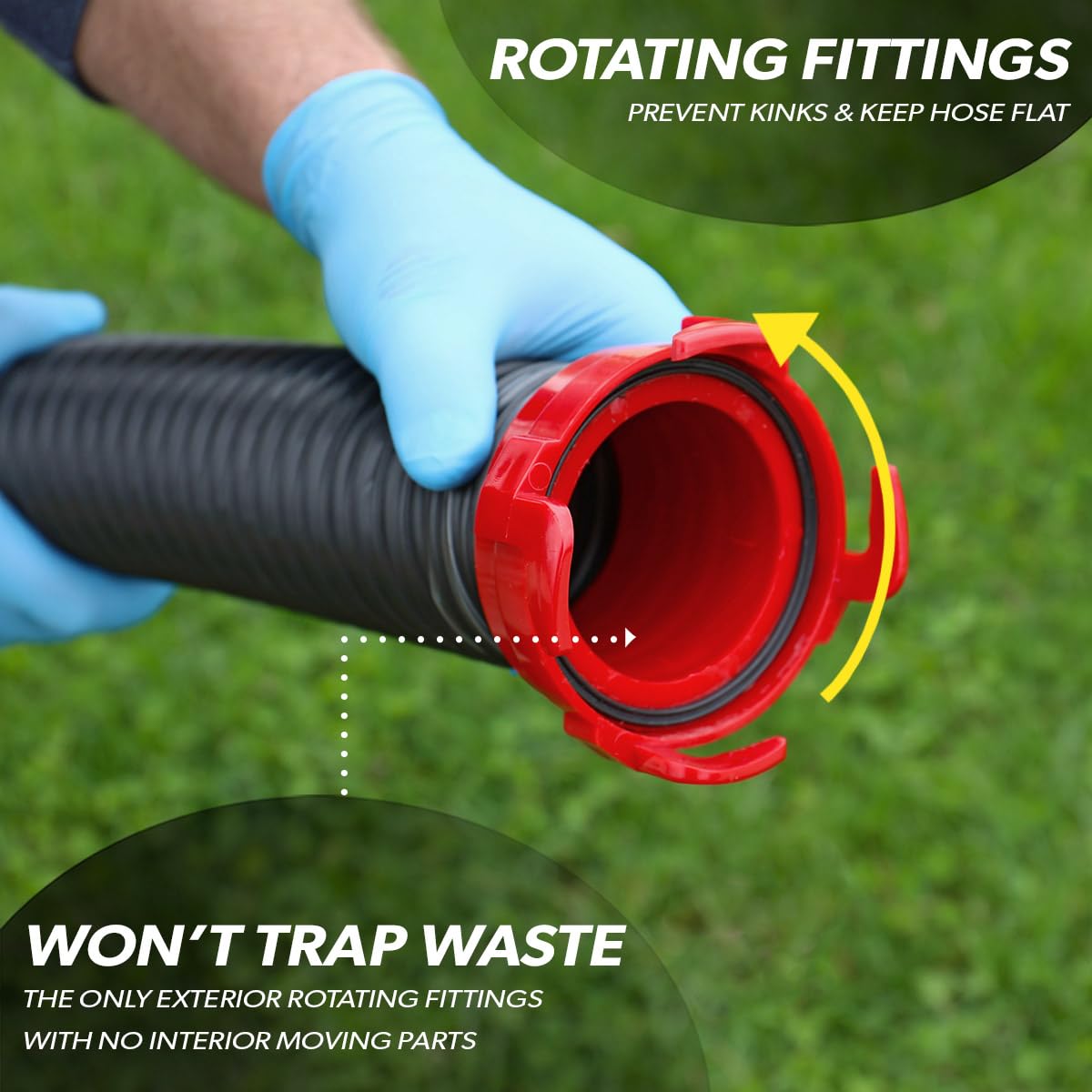Dominator Sewer Hose Extension Valterra - 5'