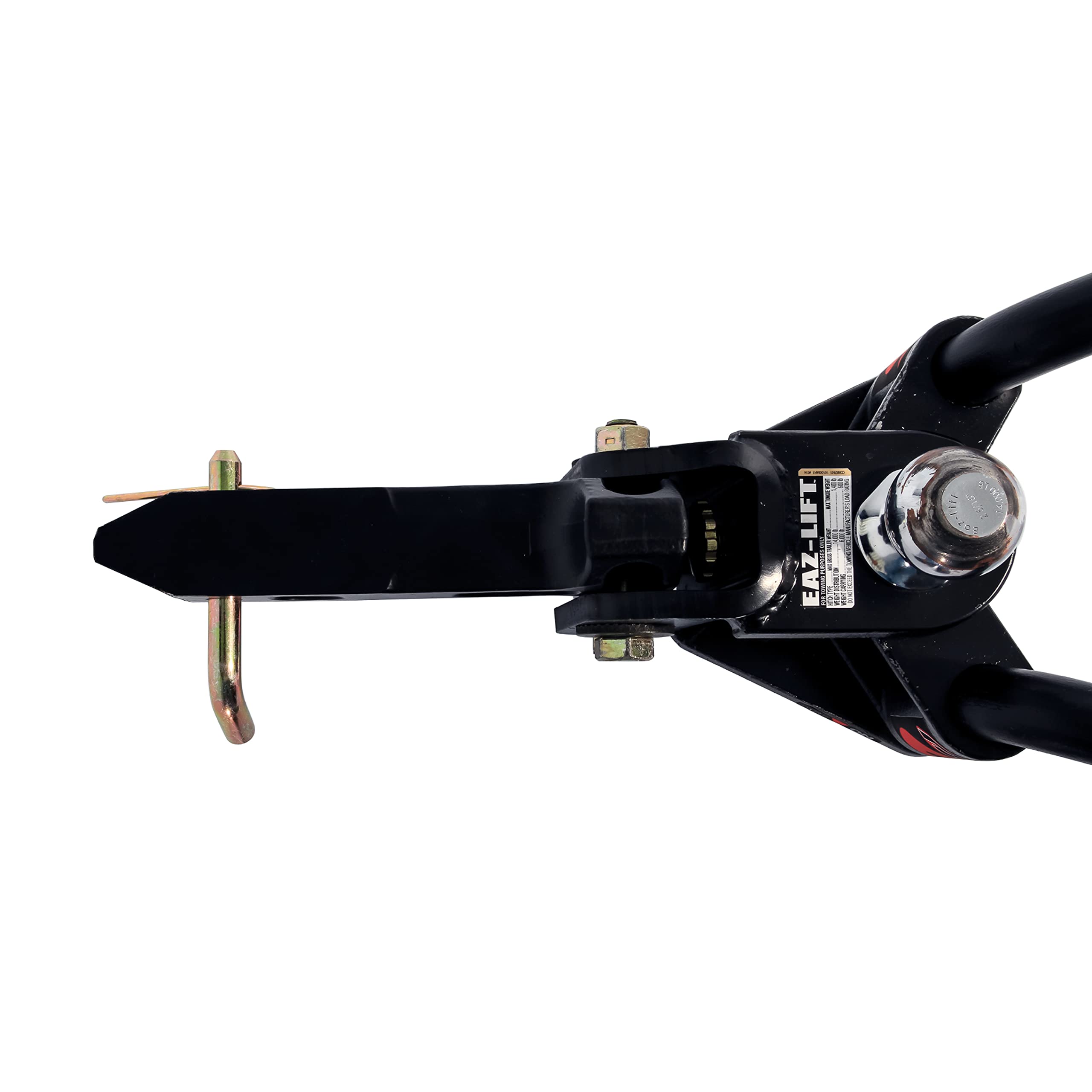 Eaz-Lift Camco ReCurve R6 600lb Camper/RV Weight Distribution Hitch -Features Premium Adaptive Sway Control & 2-5/16" Hitch Ball w/15,000lb Max Rating - 800lb Max Tongue Weight Rating (48731)