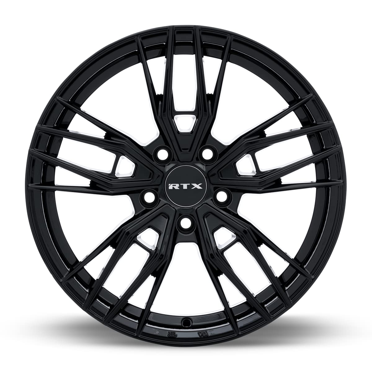 083045 • RTX® Scepter • Gloss Black • 17x7.5 5x114.3 ET40 CB73.1