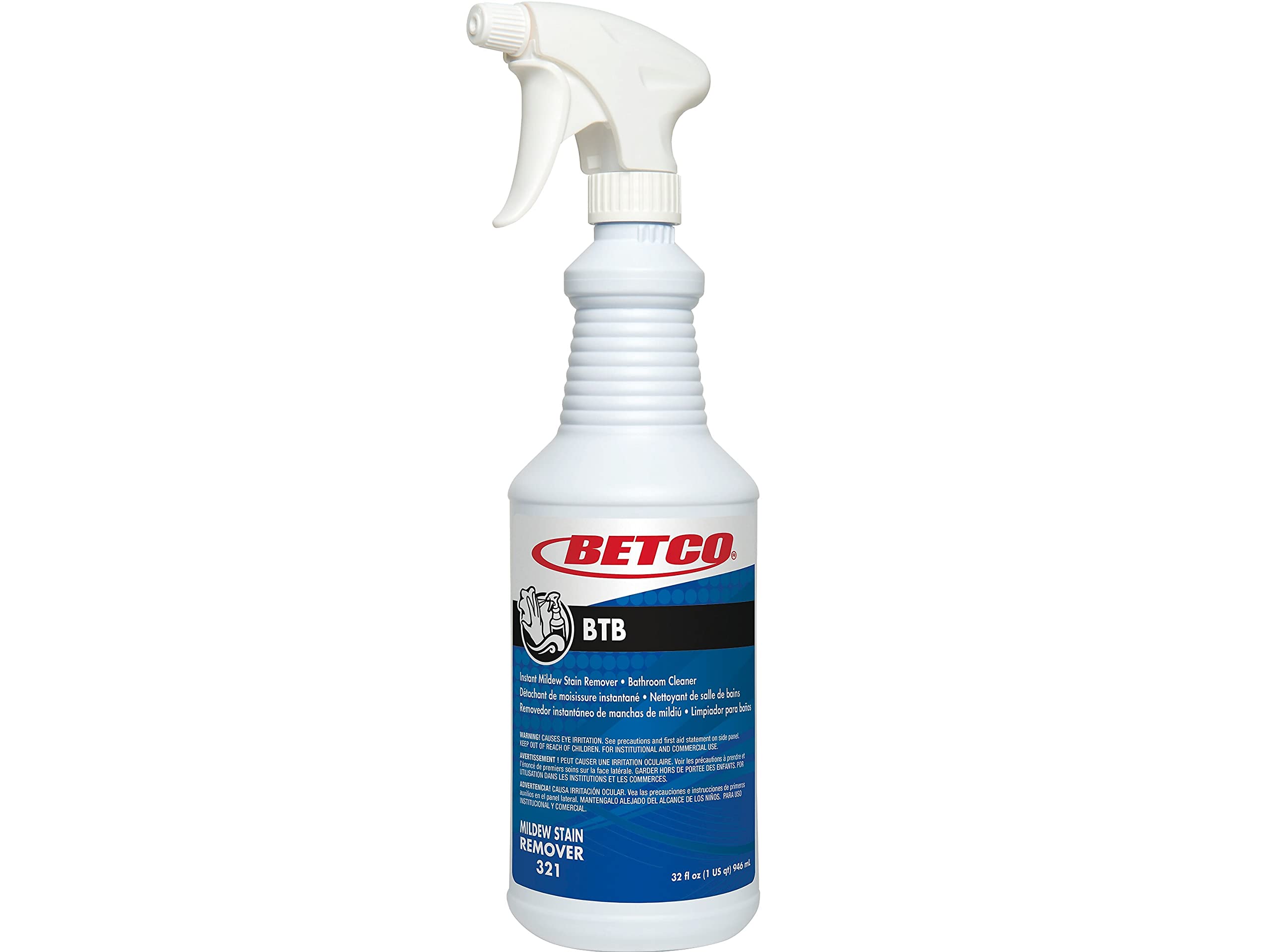 Betco Instant Mildew Stain Remover BTB, Amber