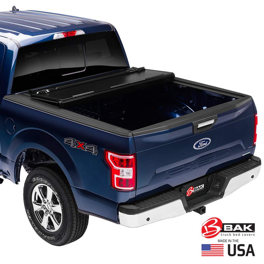 BAK BAKFlip FiberMax Hard Folding Truck Bed Tonneau Cover | 1126701 | Fits 5' Bed (60.3") 2020 - 2026 Jeep Gladiator