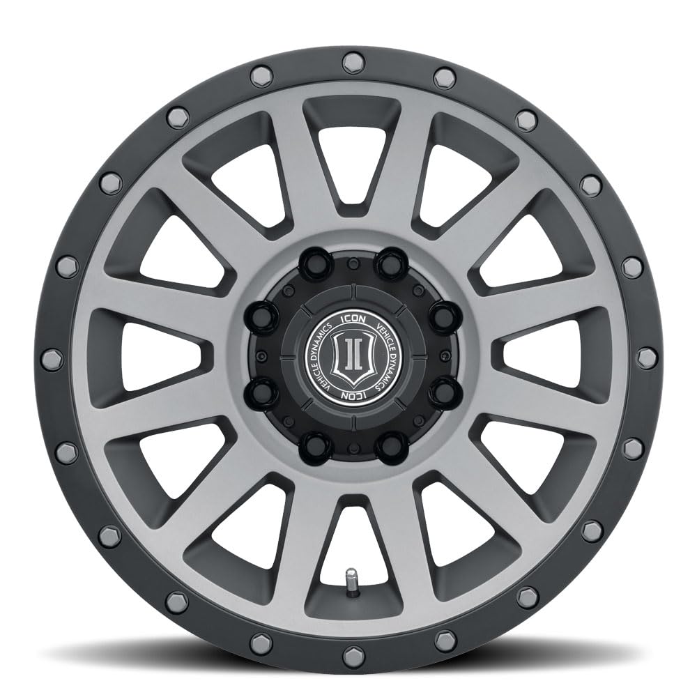 ICON Alloys HD Compression, Titanium, 18 x 9/8 x 6.5, 12mm Offset, 5.5" BS, 2018908055TT