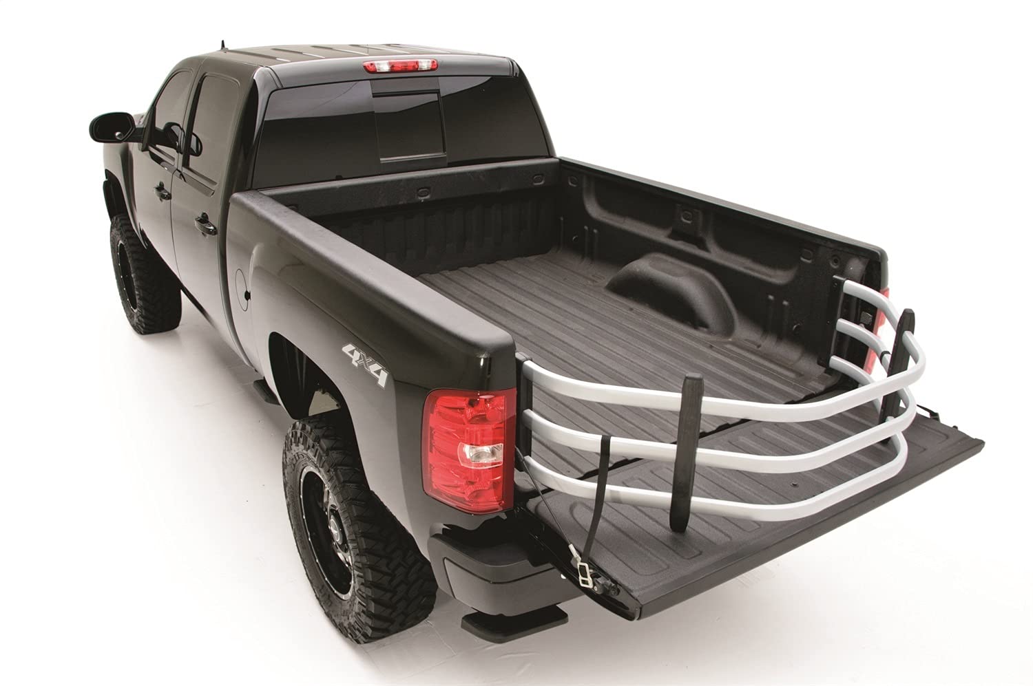 AMP Research RealTruck BedXTender HD Sport | 74805-00A | Fits 2007 - 2018 Chevrolet Silverado 1500 & GMC Sierra 1500; 2007 - 2019 Silverado/Sierra 2500HD/3500 HD; 2019 Silverado/Sierra 1500 LD/Limited