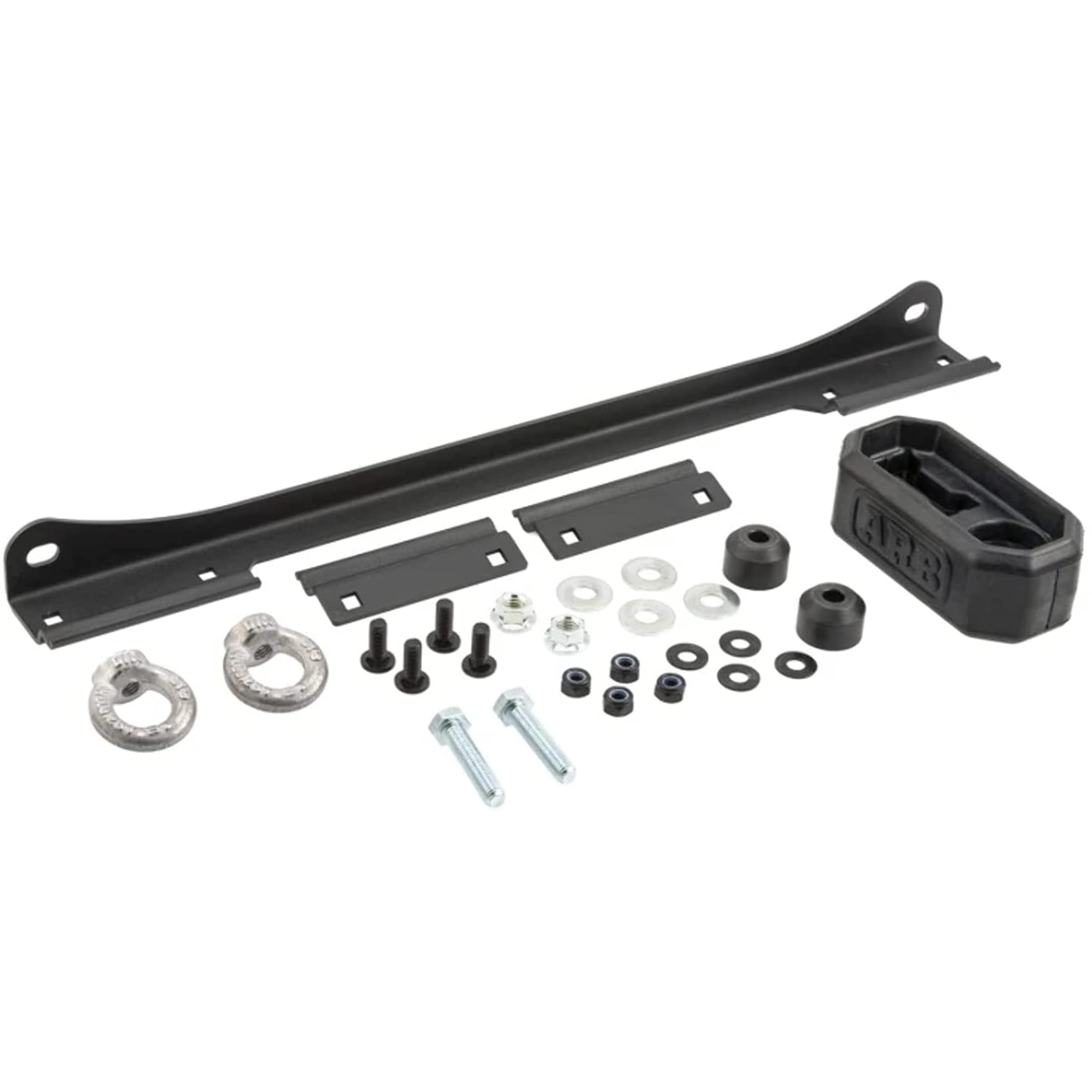 ARB Classic Farm Jack Holder 1780290 Base Rack Ideal for Taking Your Off Road Jack Anywhere Using Strong Steel Eye Bolts to Secure Your Jack Directly to The System