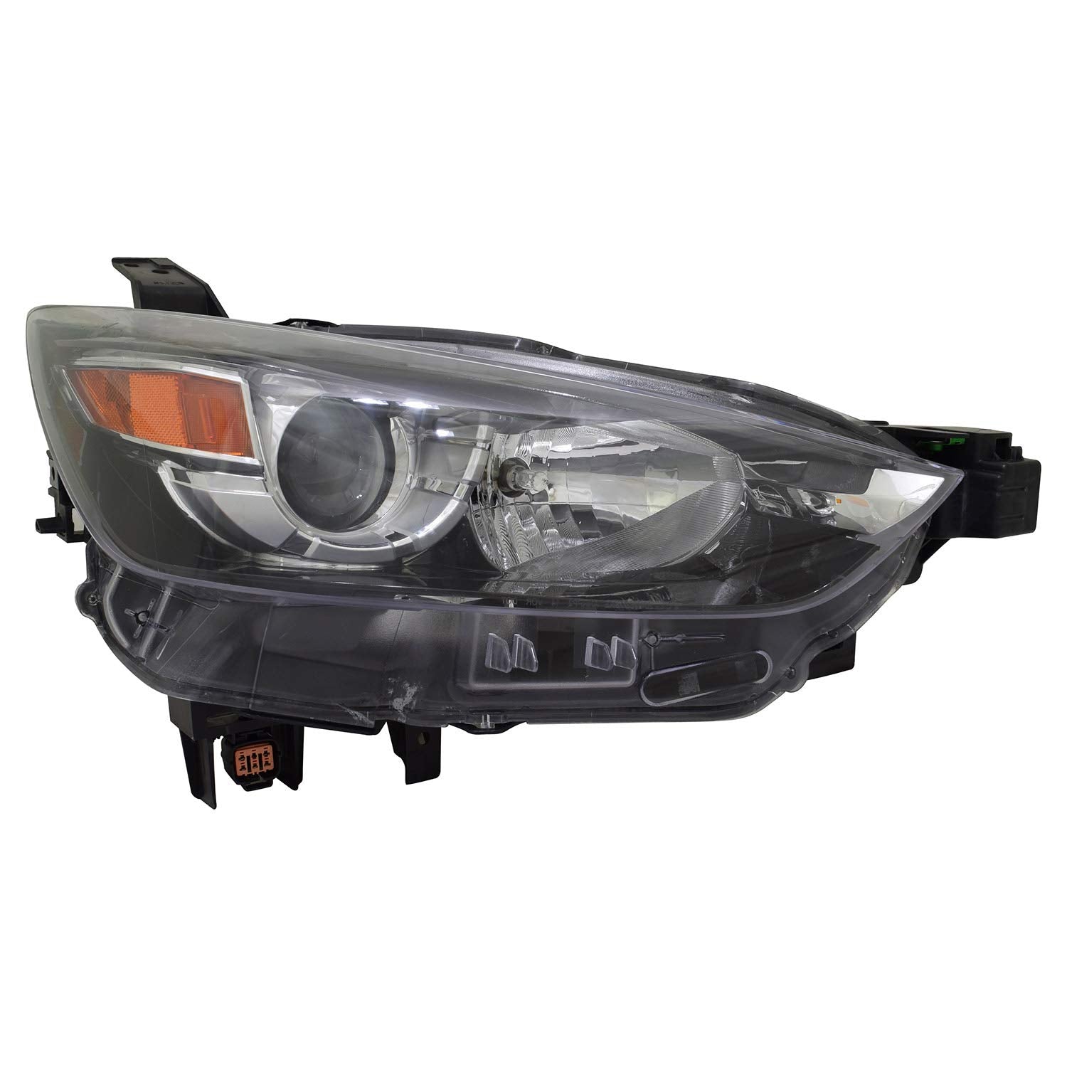 Right TYC Headlight Assembly Compatible with 2016-2021 Mazda CX-3