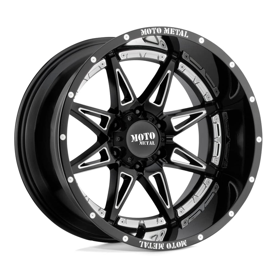 Moto Metal 20X10 MO993 G-BLK MILL -18MM - MO99321063318N