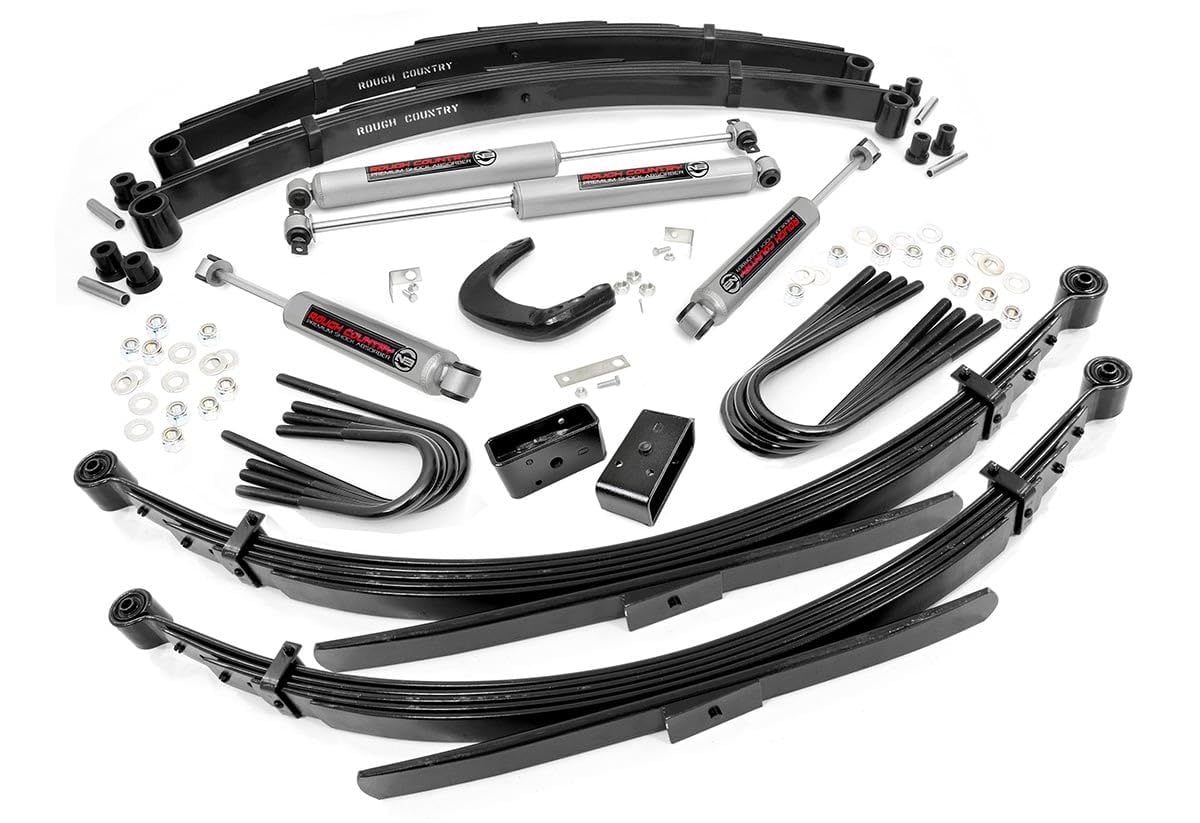 6" Rough Country Lift Kit for 77-87 Chevy/GMC Half-Ton Suburban 4WD - 21430