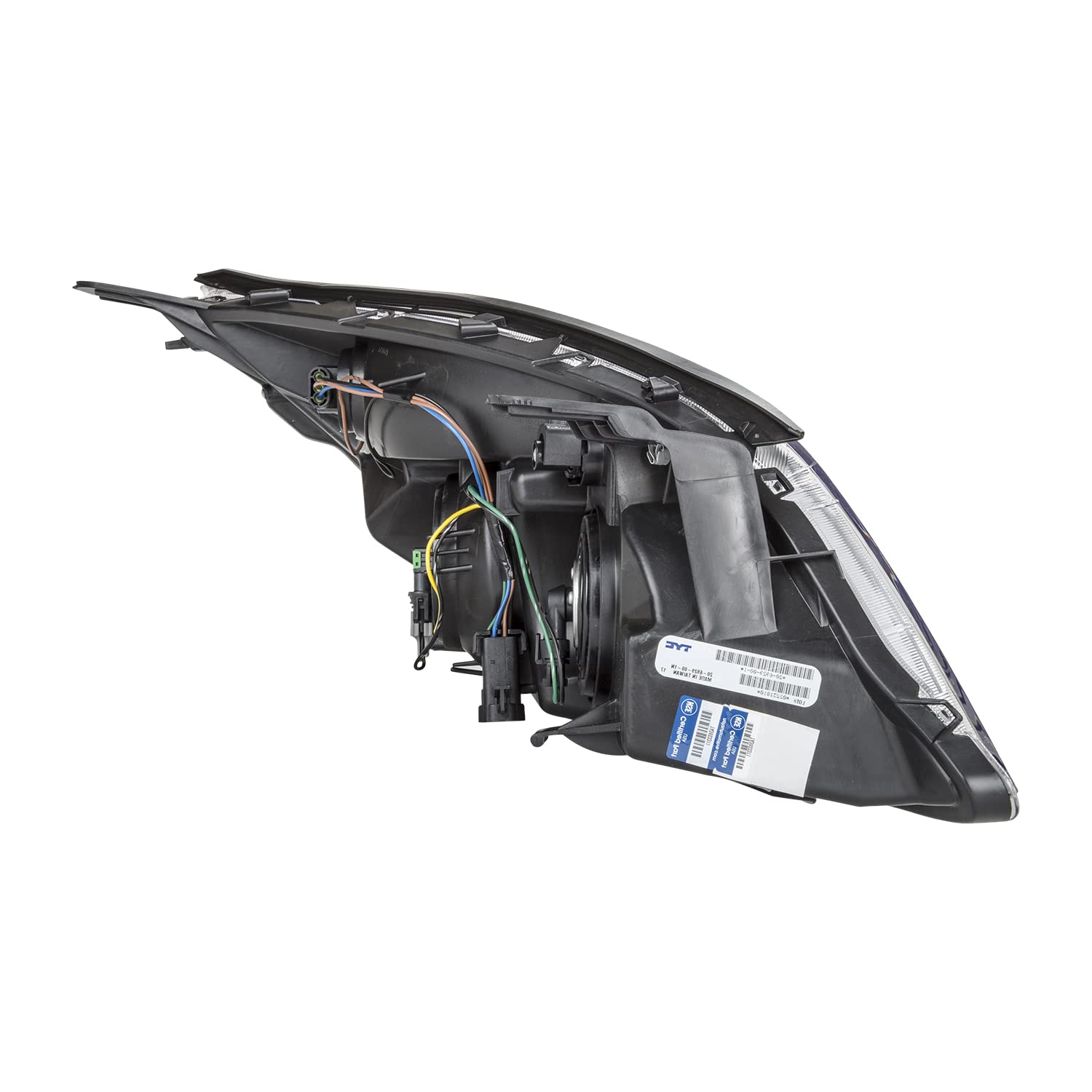 Left TYC Headlight Assembly Compatible with 2007-2007 Saturn Aura