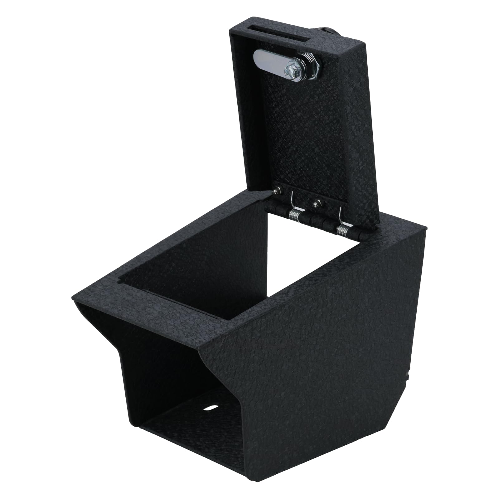 Center Console Safe Black Horse Security Lock Box, Black Gun Box Organizer, with 4 Digit Combination Resettable Lock Compatible with 2019-2023 BMW X5 -ASBX01