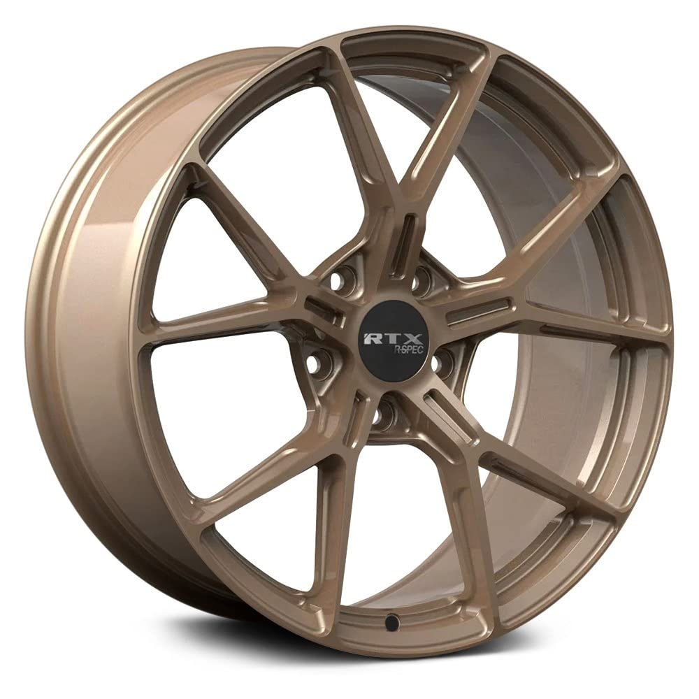 RTX Custom RS01 Wheel - 20x9, 35 Offset, 5x114.3 Bolt Pattern, 67.1mm Hub - Satin Bronze Rim