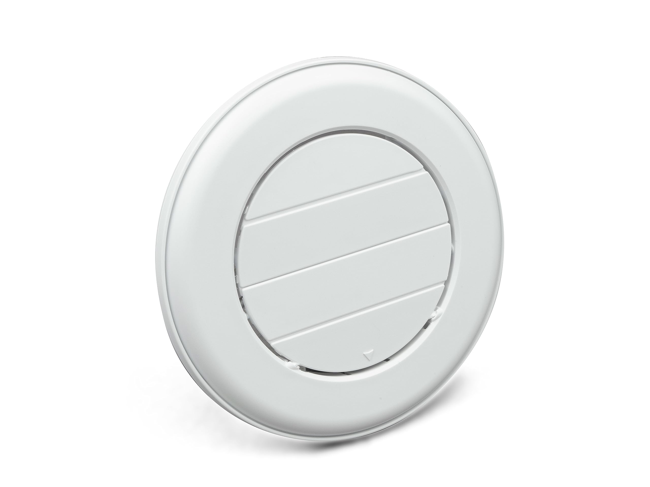 B&B Molders, CoolVent Adjustable Ceiling Vent with .25” Flange – 94270 Polar White, Hidden-Screw Design with 360° Rotation, OEM Replacement – Made in USA