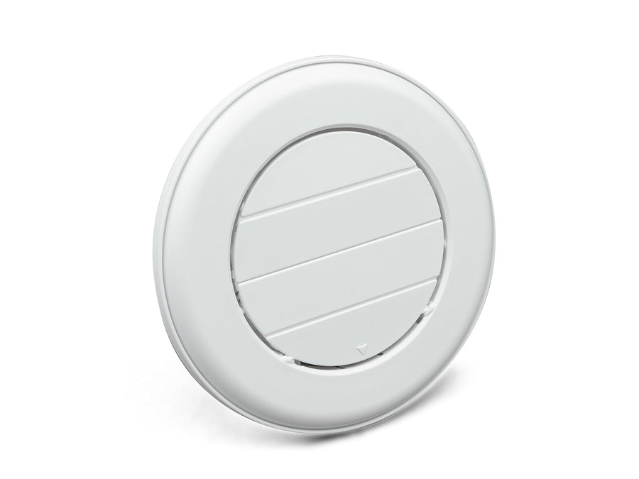 B&B Molders, CoolVent Adjustable Ceiling Vent with .25” Flange – 94270 Polar White, Hidden-Screw Design with 360° Rotation, OEM Replacement – Made in USA