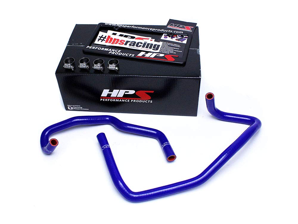 Blue HPS 57-1785-BLUE Silicone Heater Hose Kit Coolant