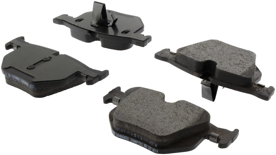 Rear StopTech 308.06831 Brake Pads with Shims and Hardware Street