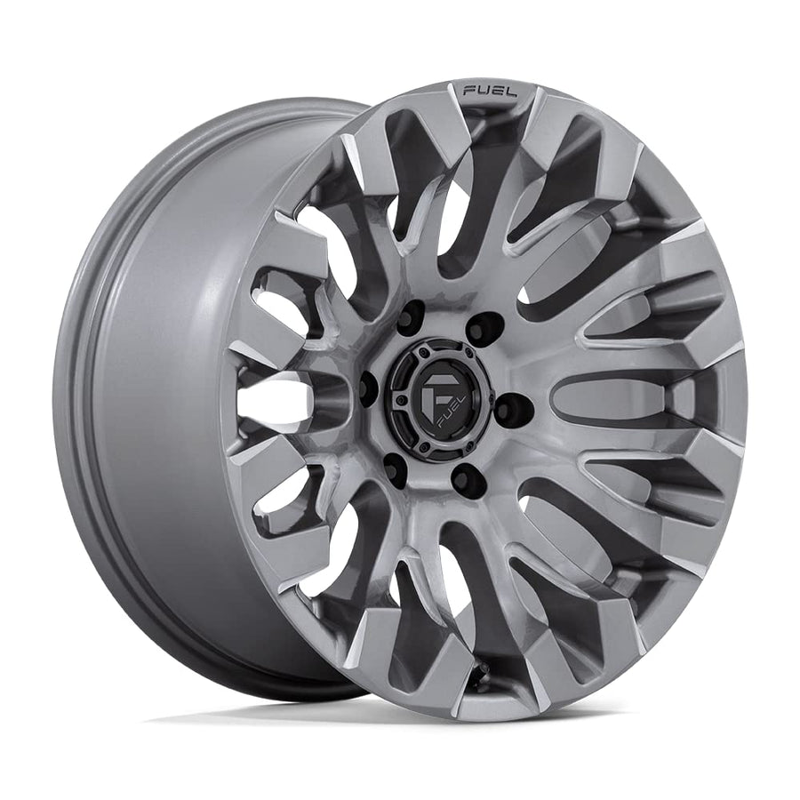 D830 QUAKE FUEL OFF-ROAD 18X9, 6X5.5, 5.04, 1mm PLATINUM - D83018908450