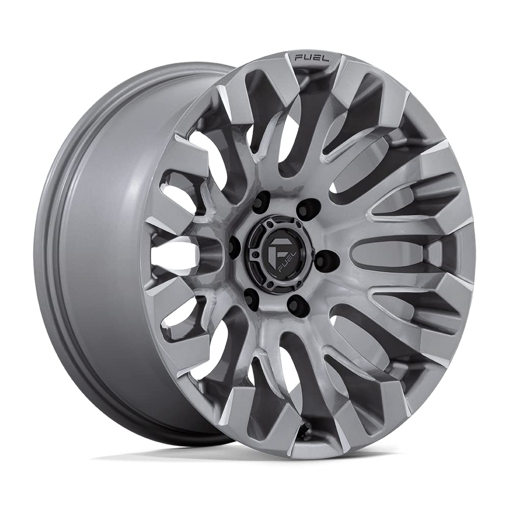 D830 QUAKE FUEL OFF-ROAD 18X9, 6X5.5, 5.04, 1mm PLATINUM - D83018908450