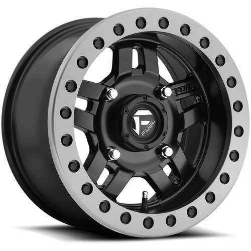 D917 Fuel Anza ATV/UTV 15x7 4x156 +13mm Matte Black Wheel Rim