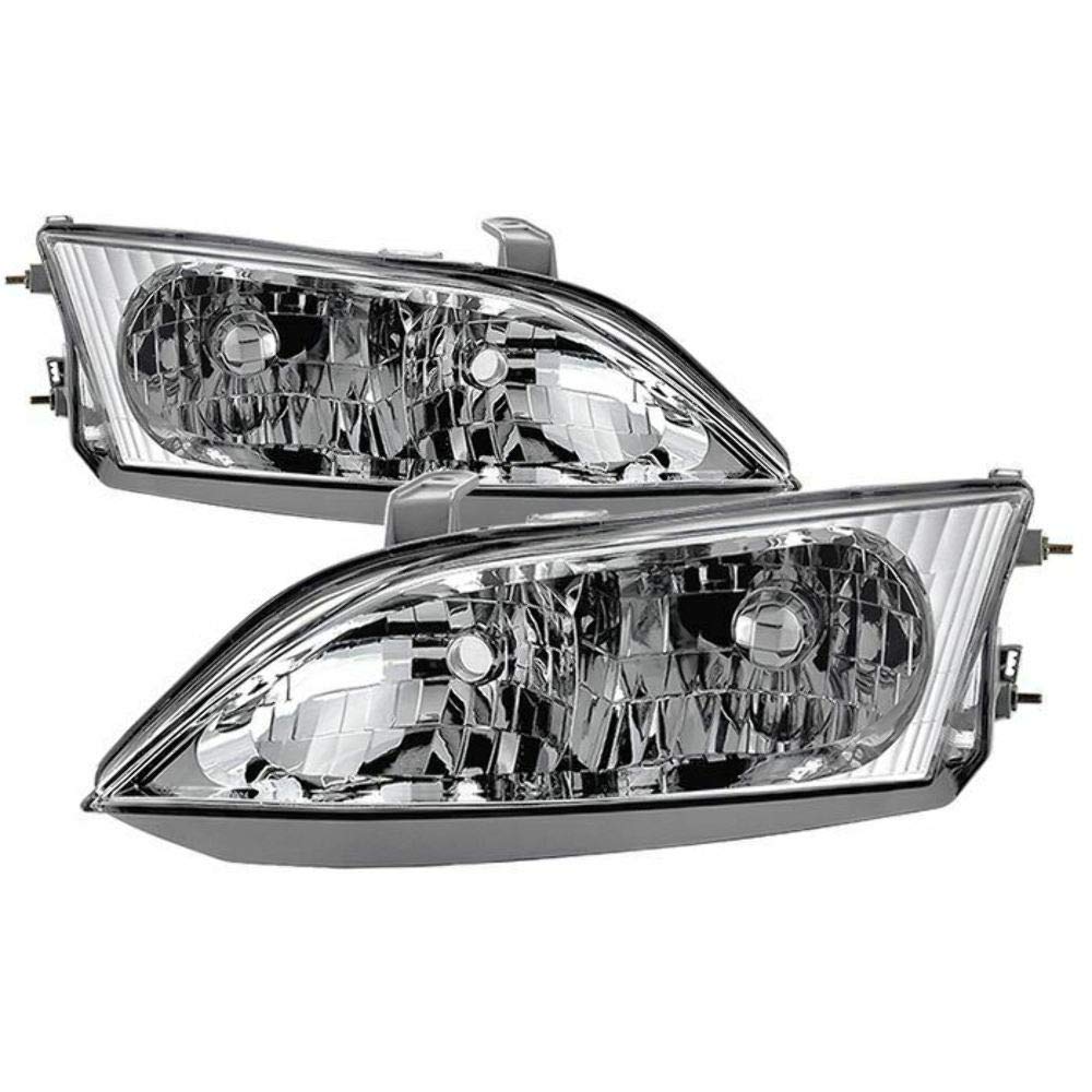 Headlight Xtune HD-JH-LES30097-OE (Lexus ES300 1997-2001 Halogen Models Only OEM Style s - Chrome140)