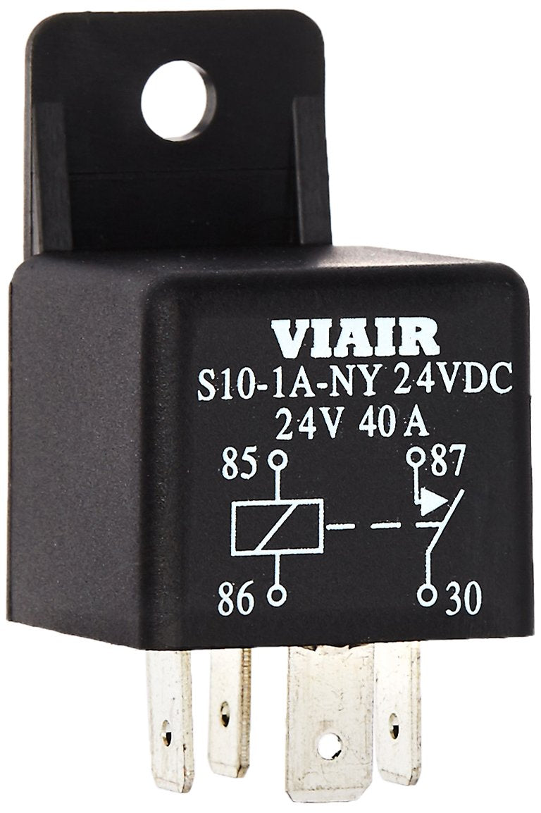 24V Viair '40 Amp' Relay with Molded Mounting Tab