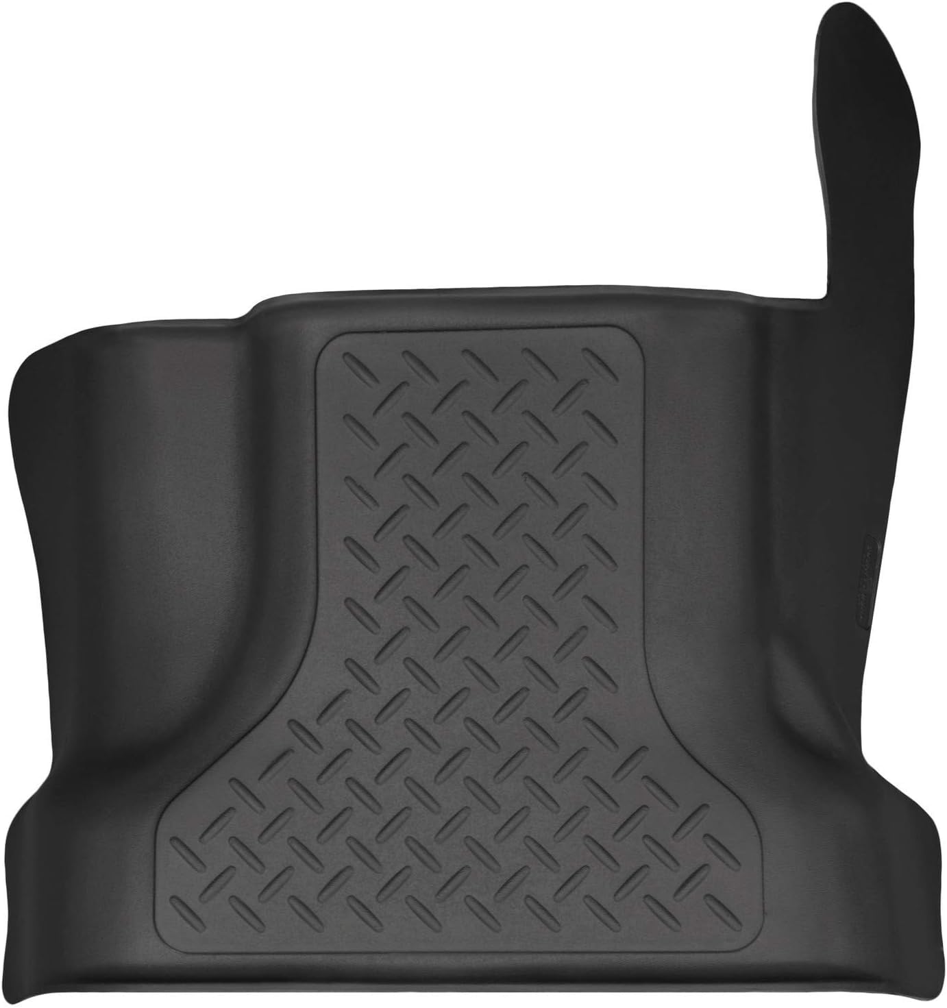 Weatherbeater Husky Liners Floor Mats | Fits 2015-2025 Ford F-150 (22-25 Lightning) SUPERCREW & SUPERCAB; 17-25 F-250/F-350/F-450 SUPERCREW & SUPERCAB w/Fctry Carpet | Center Hump, 1-pc Black - 83361