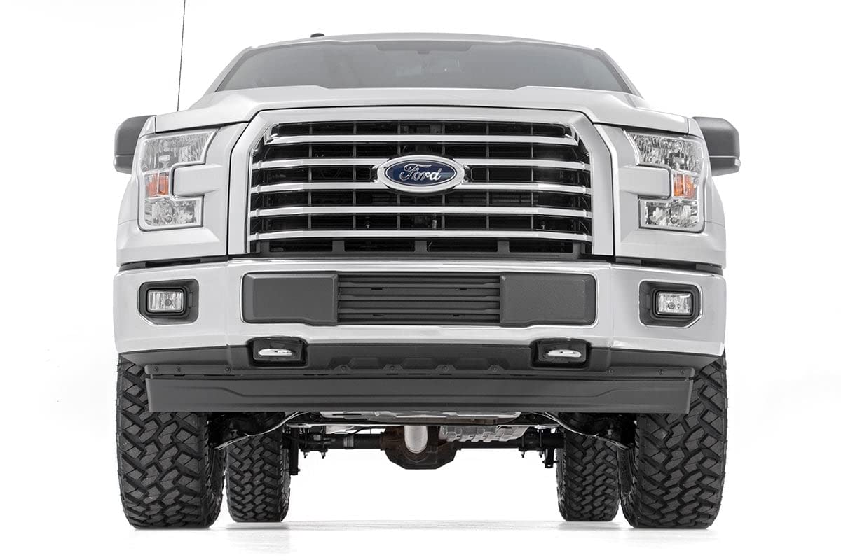 3" Rough Country Suspension Lift Kit with N3 Lifted Struts & N3 Rear Shocks for Ford F-150 4WD (2014-2020) - Silver Control Arms