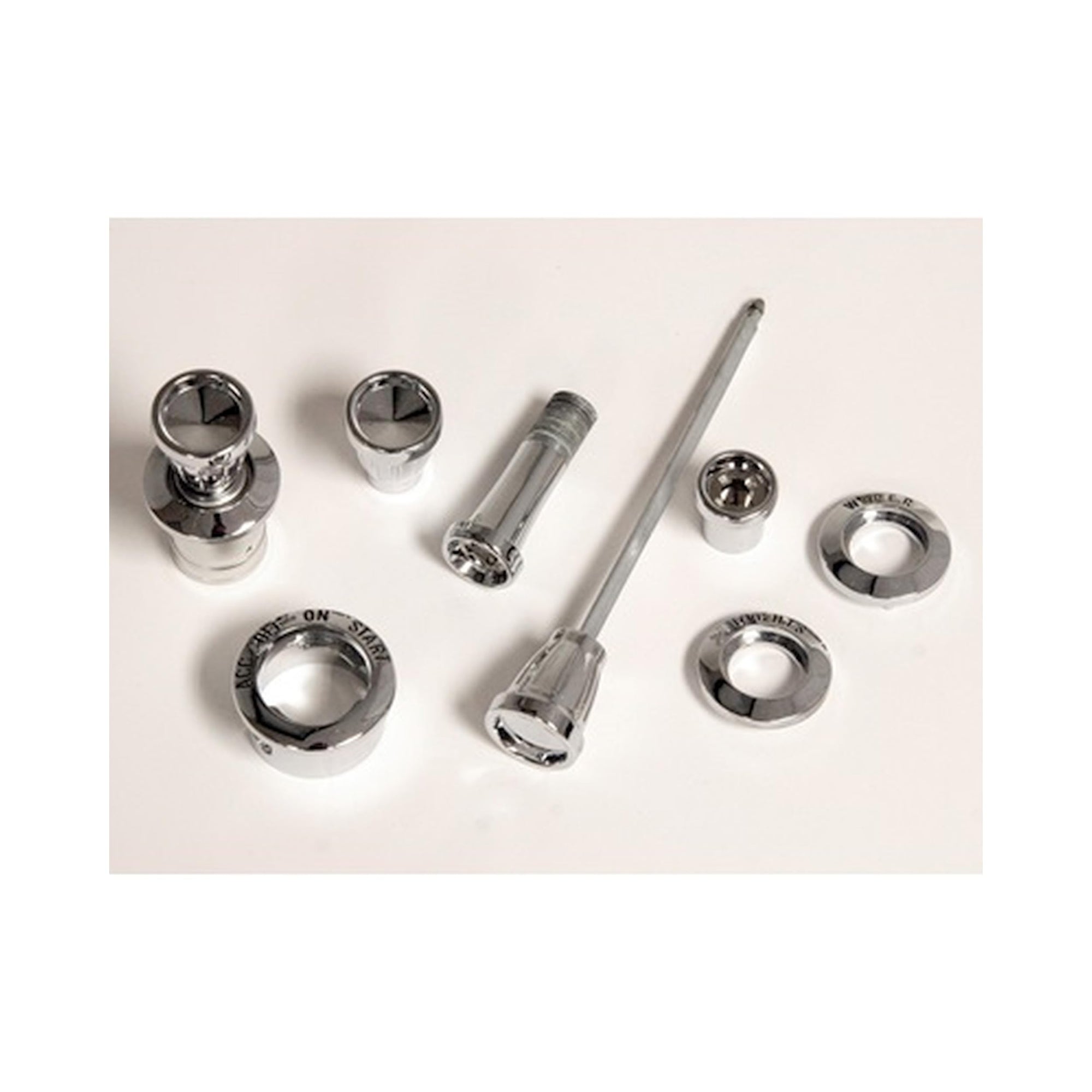 64-6 Dlx Dash Bezel & Knob Kit Scott Drake (C5ZZ-10852-DLXK)