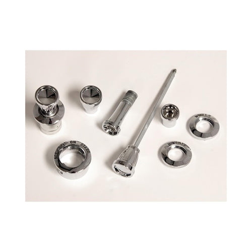 64-6 Dlx Dash Bezel & Knob Kit Scott Drake (C5ZZ-10852-DLXK)