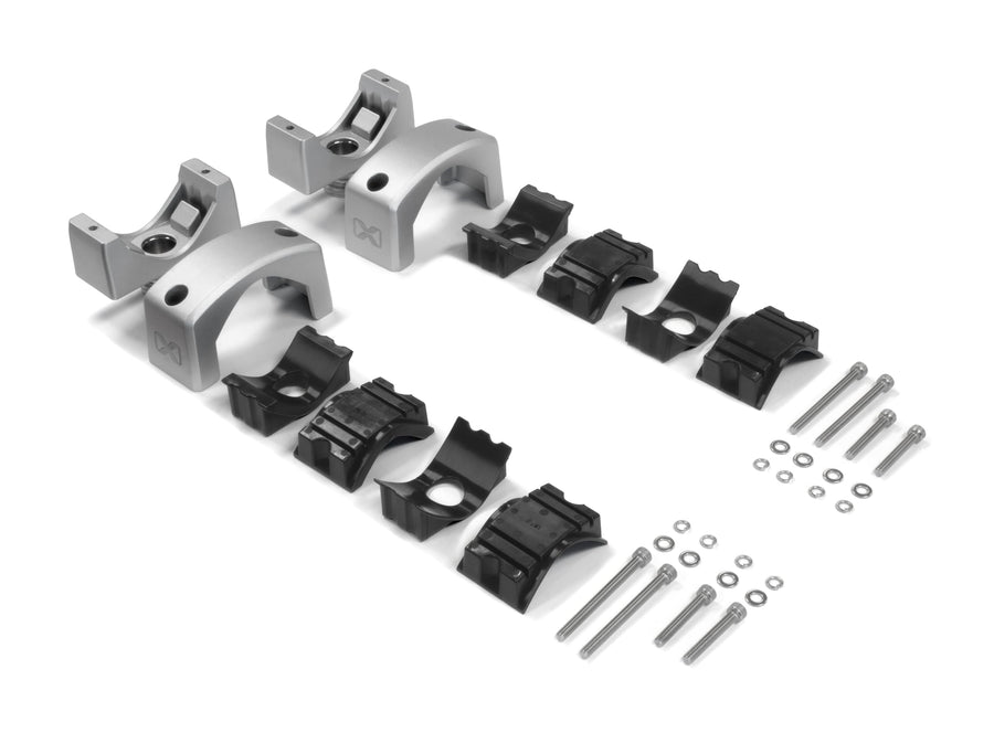 ExtremeTower Speaker Mounting Bracket by ECOXGEAR SoundExtreme (Set of 2), Silver