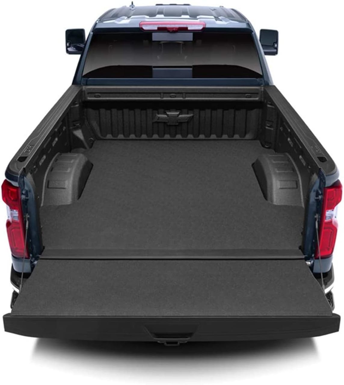 Impact Mat BedRug | Fits 2020 - 2026 Chevrolet Silverado / GMC Sierra 2500, 3500 HD 82.2 Bed w/Out Multi - Pro Tailgate Models w/Non Liner / Spray-In | Charcoal Grey, IMC20SBS