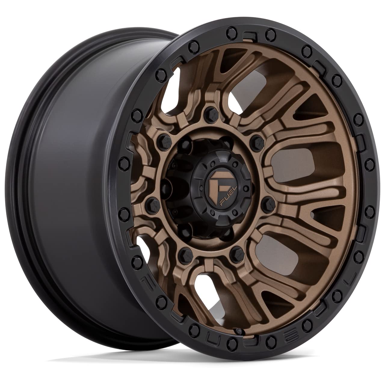 D826 Traction Fuel 17x9 5x5" -12mm Bronze Wheel Rim 17" Inch D82617907545