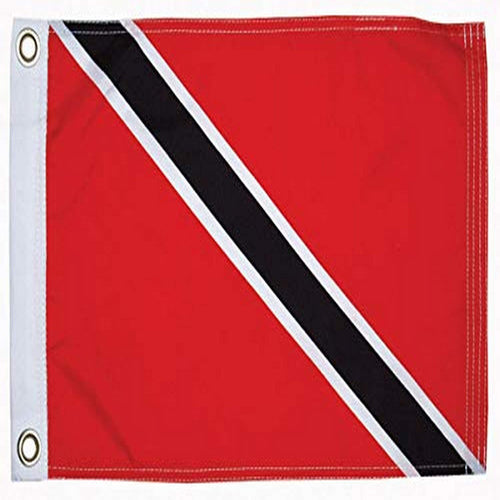 Trinidad Flag Taylor Made 12" x 18"
