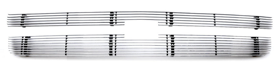 2007-2013 Silverado 1500 T-REX Grilles Billet Grille, Polished, 2 Pc, Overlay - PN #21110