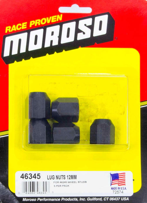 Lug Nuts Moroso 46345, 12mm x 1.5