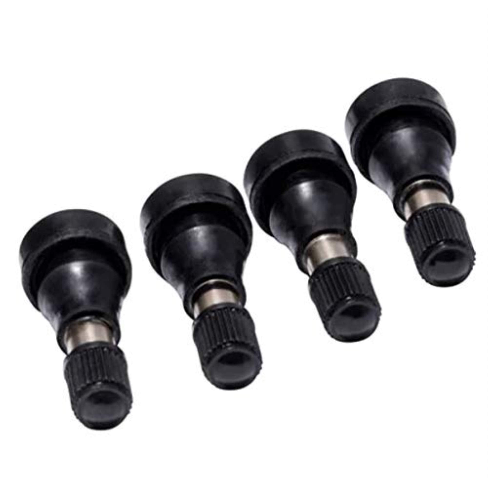 Lug Nut Kit Pro Comp Wheels 16144B 14 x 1.5 HT Spline 6 Lug Kit w/Valve Stem Black Lug Nut Kit