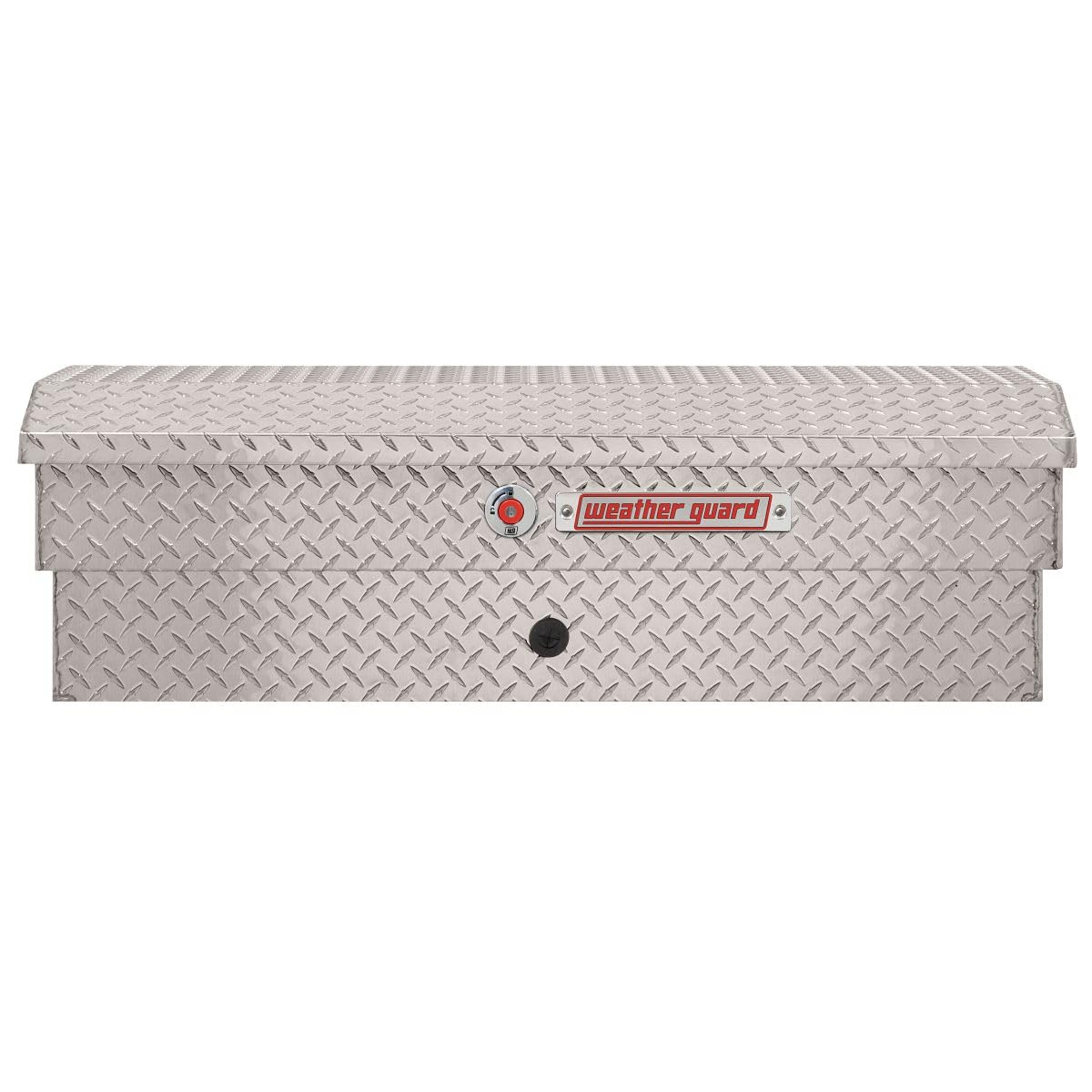 Weather Guard 41in Model 184-0-04 Lo-Side Truck Box, Aluminum, Clear, 3.0 cu ft capacity