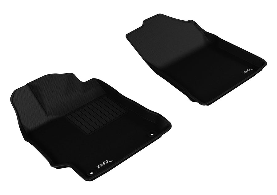 Front Row 3D MAXpider Custom Fit All-Weather Floor Mat for Select Toyota Camry/ Camry Hybrid Models - Kagu Rubber (Black)